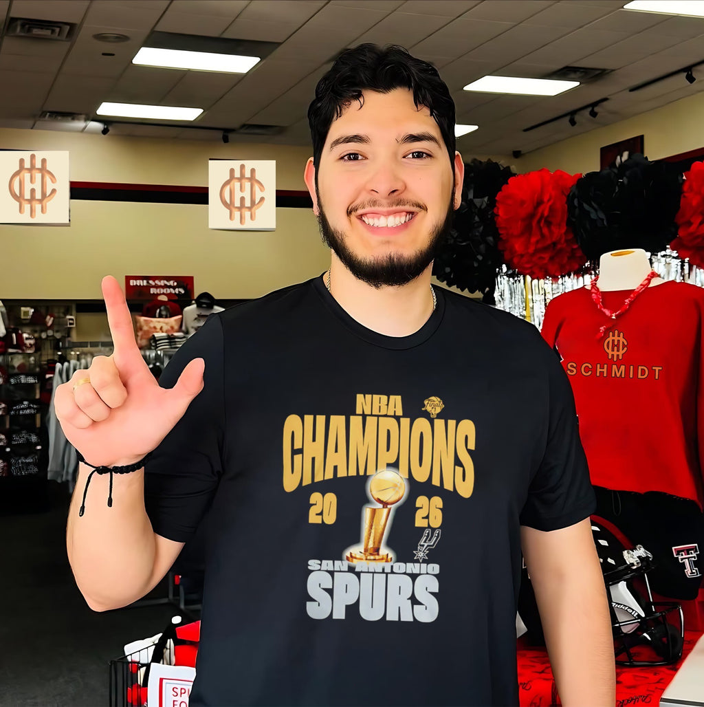 San Antonio Spurs 2026 NBA Finals Champions Locker Room Logo shirt