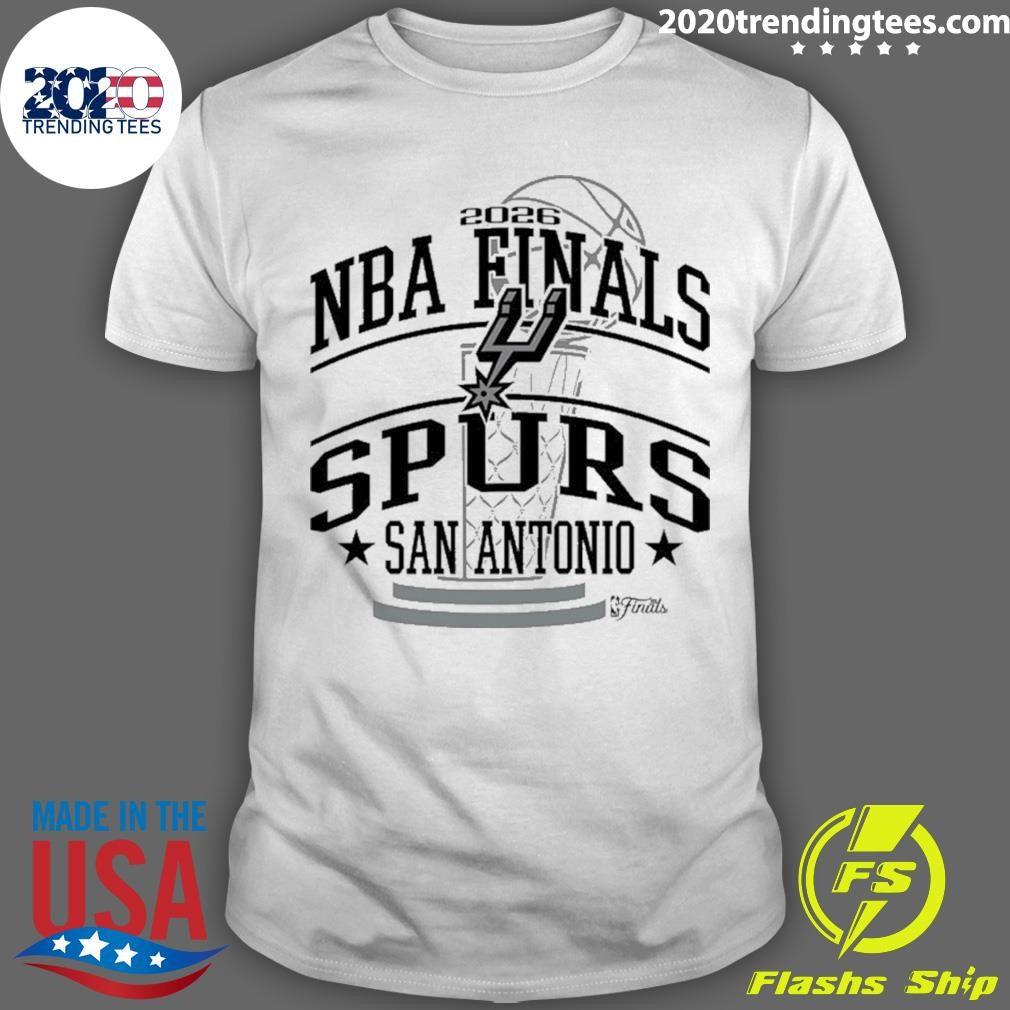 San Antonio Spurs 2026 Nba Finals No Regrets Urban Trophy Shirt