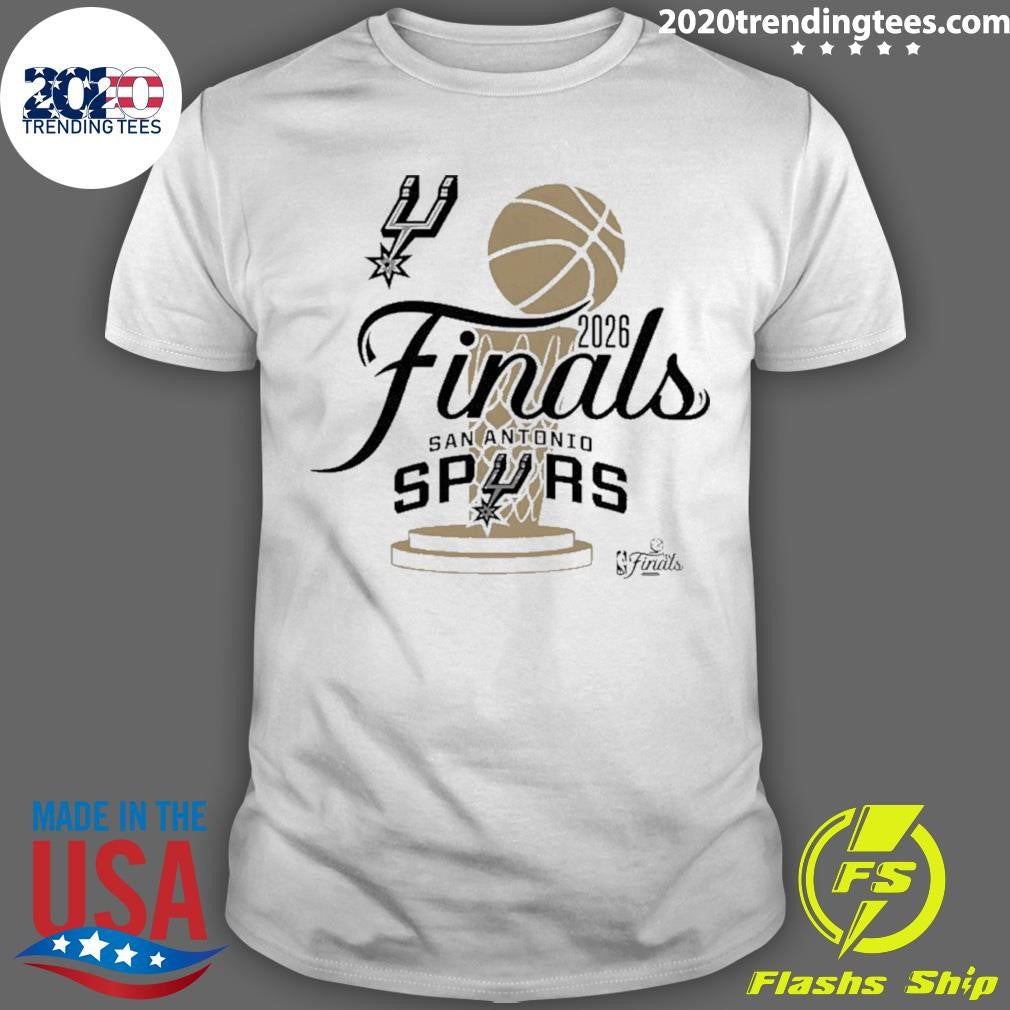 San Antonio Spurs 2026 Nba Finals Trophy Shirt