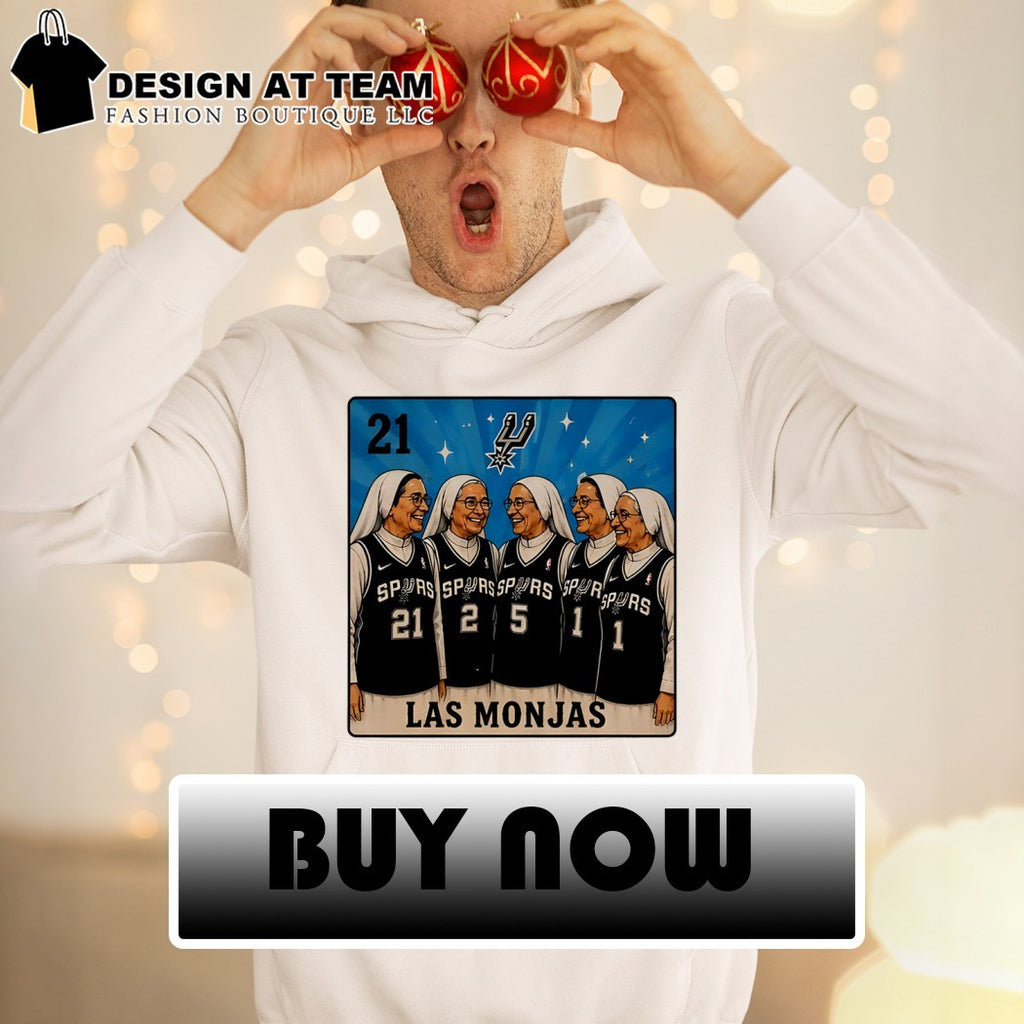 San Antonio Spurs 2026 Playoffs Spurs Nuns Las Monjas Card shirt