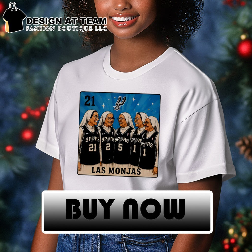 San Antonio Spurs 2026 Playoffs Spurs Nuns Las Monjas Card shirt