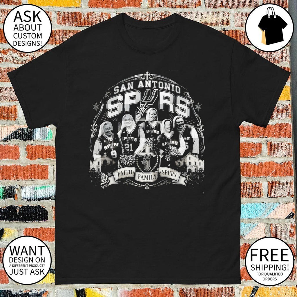 San Antonio Spurs 2026 Playoffs Spurs Nuns faith family Spurs graphic go Spurs go shirt
