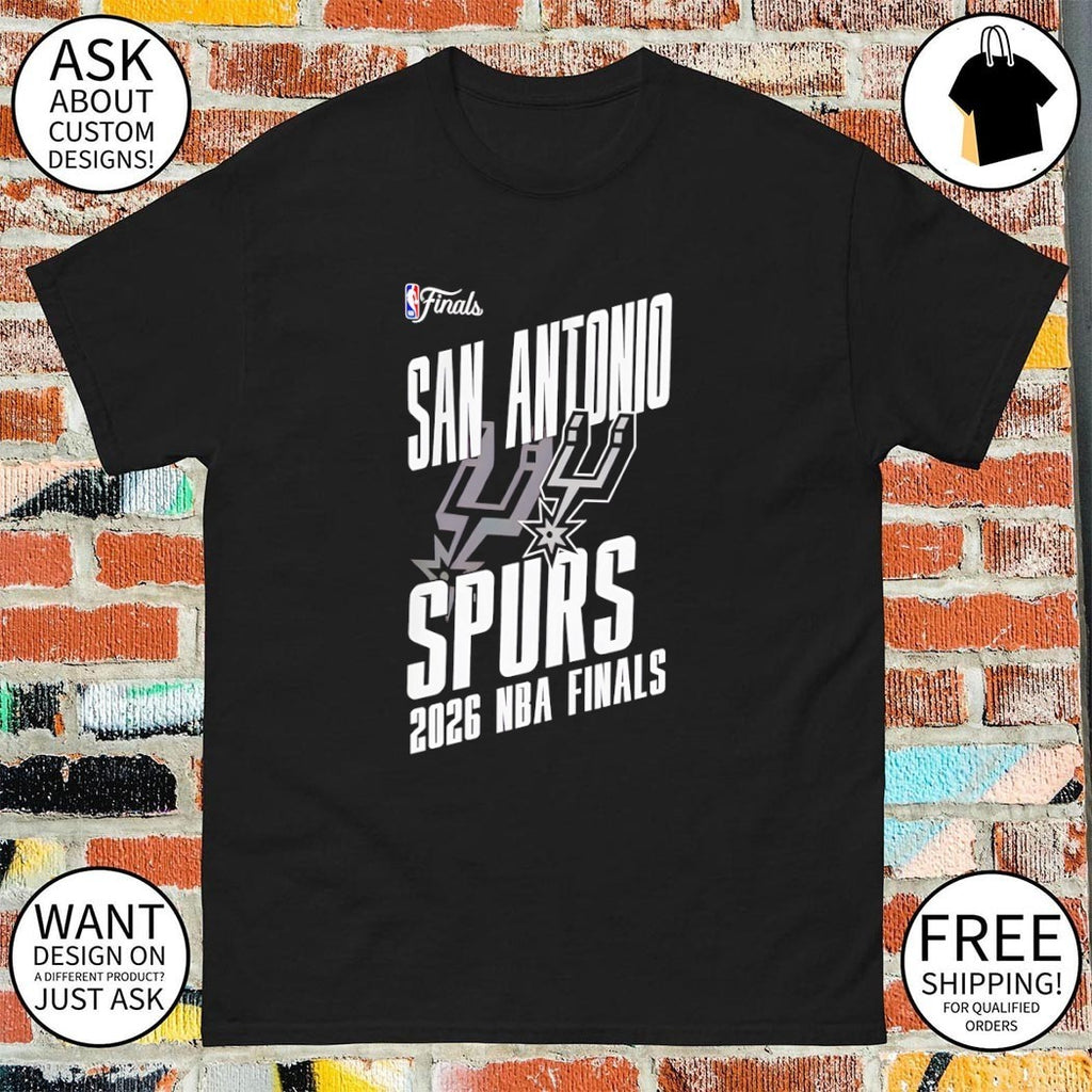 San Antonio Spurs Basketball 2026 NBA Western Conference Champions Finals logo shirt