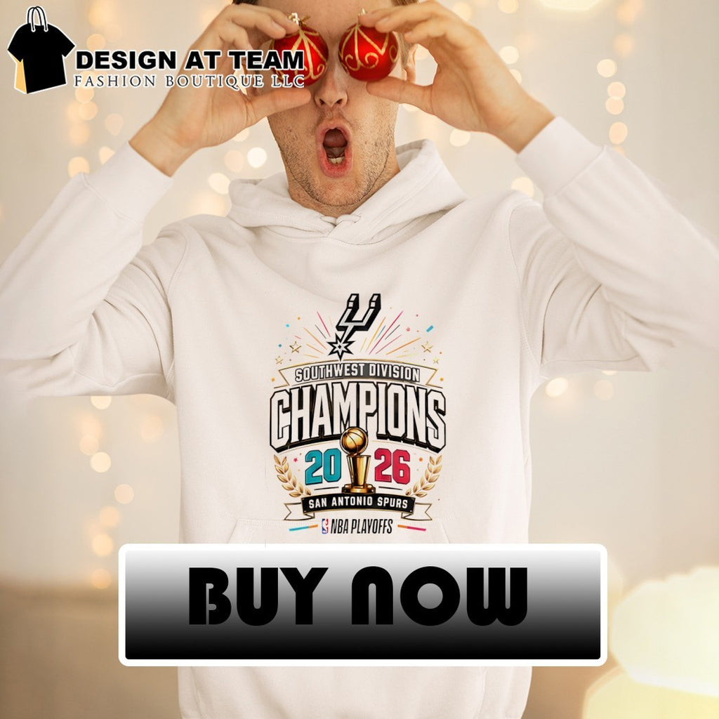 San Antonio Spurs Basketball 2026 Southwest Division Champions NBA Playoffs logo shirt