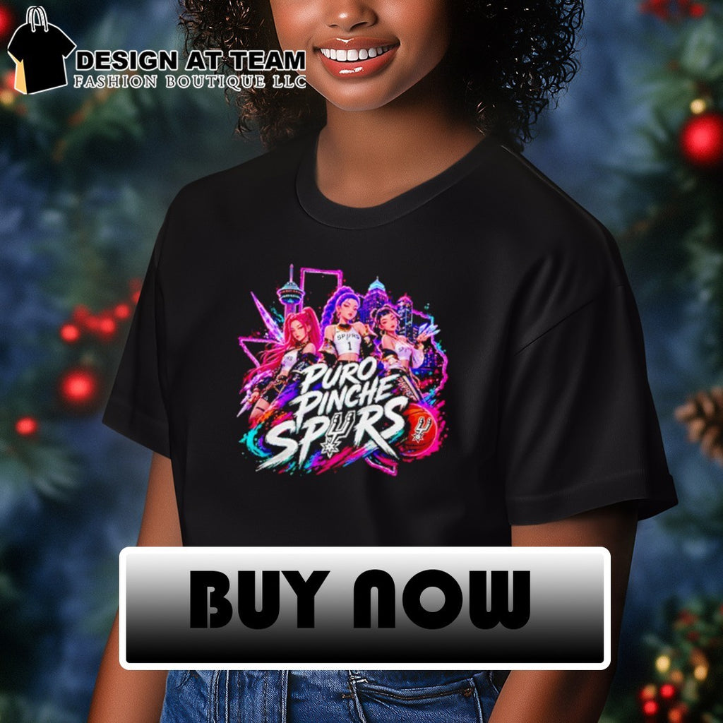 San Antonio Spurs Basketball KPop Demon Hunters Puro Pinche Spurs shirt