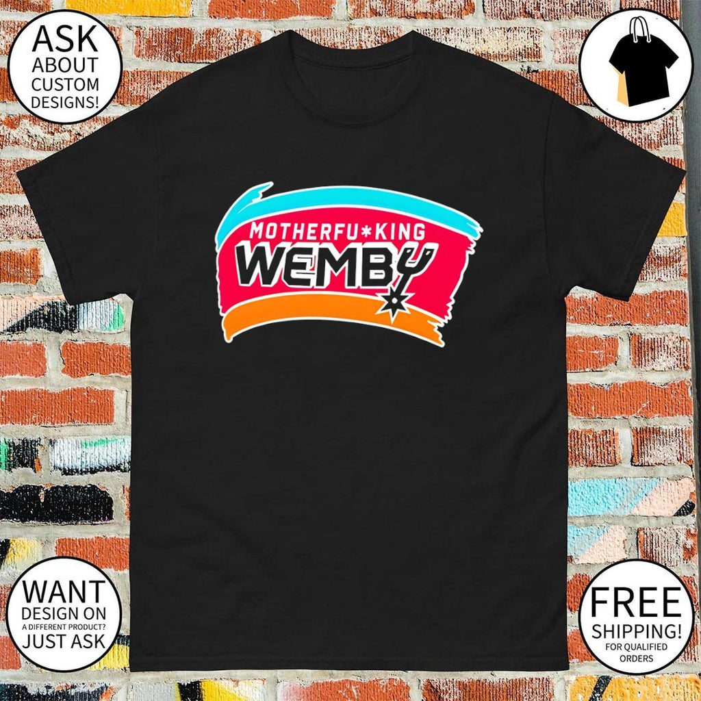 San Antonio Spurs Basketball Mother Fucking Wemby NBA 2026 shirt