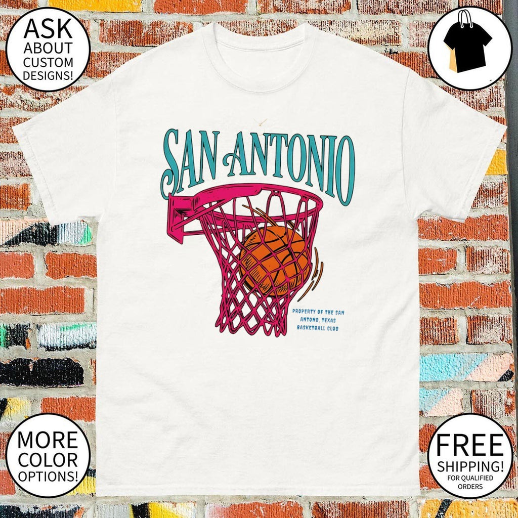 San Antonio Spurs Basketball NBA Property Of The San Antonio Texas Basketball Club 2026 shirt