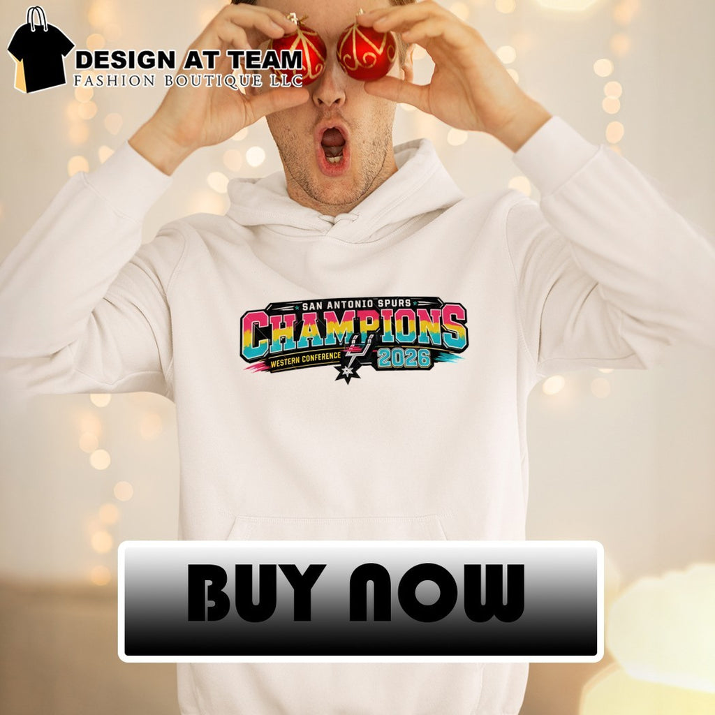 San Antonio Spurs Basketball Team Champions Western Conference 2026 shirt