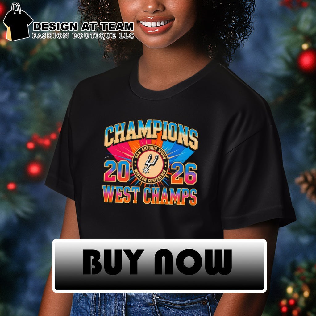 San Antonio Spurs Basketball Western Conference Champions Game Day 2026 shirt