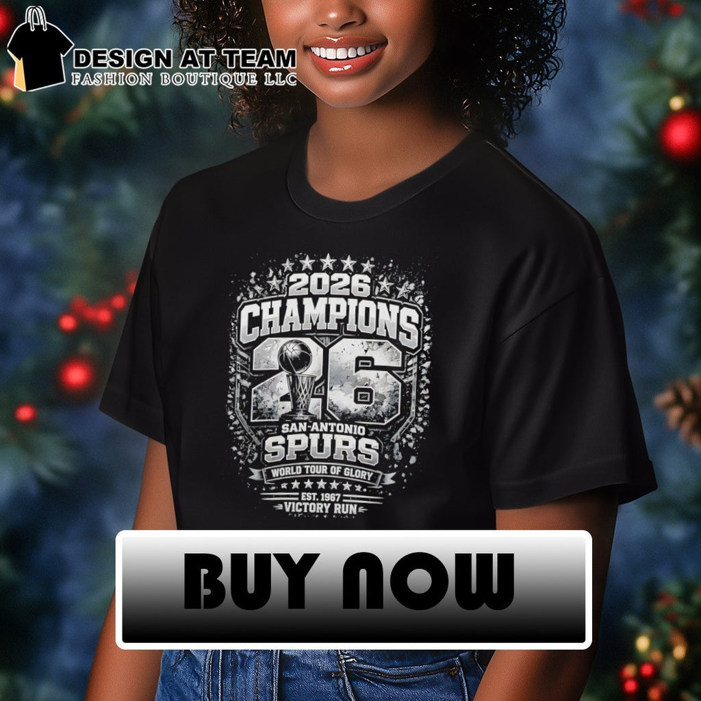 San Antonio Spurs Basketball World Tour of Glory Western Conference Champions est 1967 Victory Run shirt