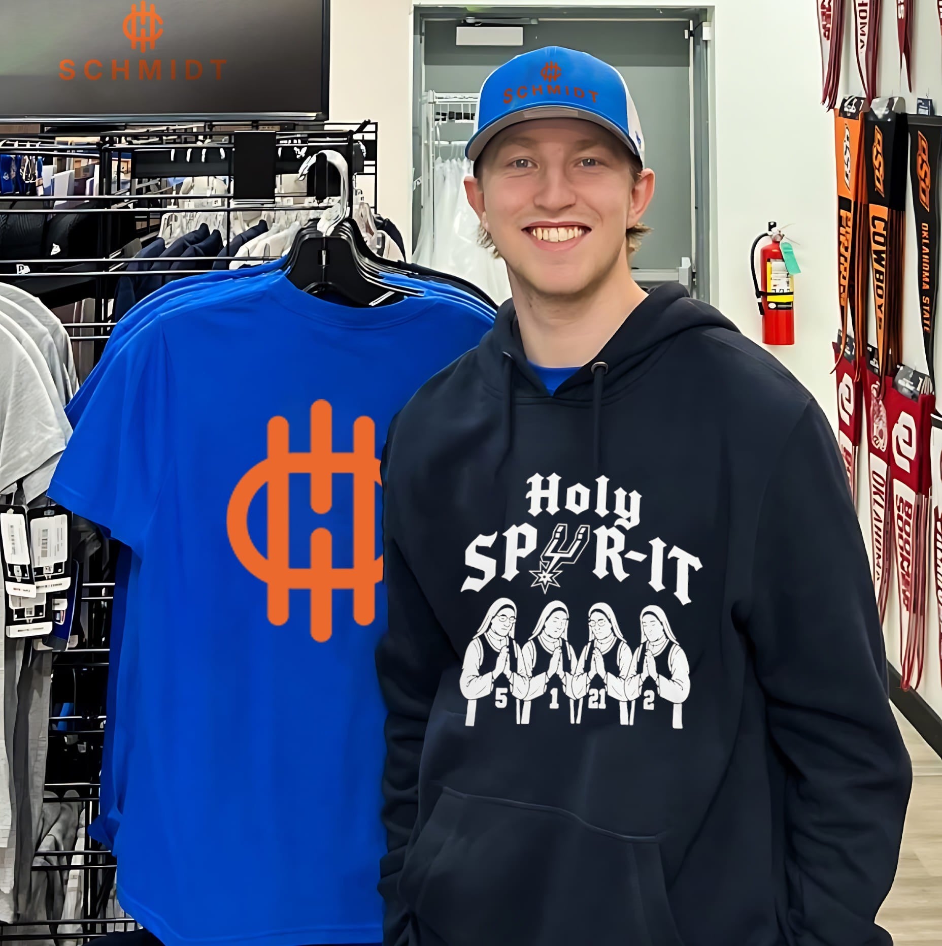 San Antonio Spurs Holy Spur-It Champions 2026 shirt