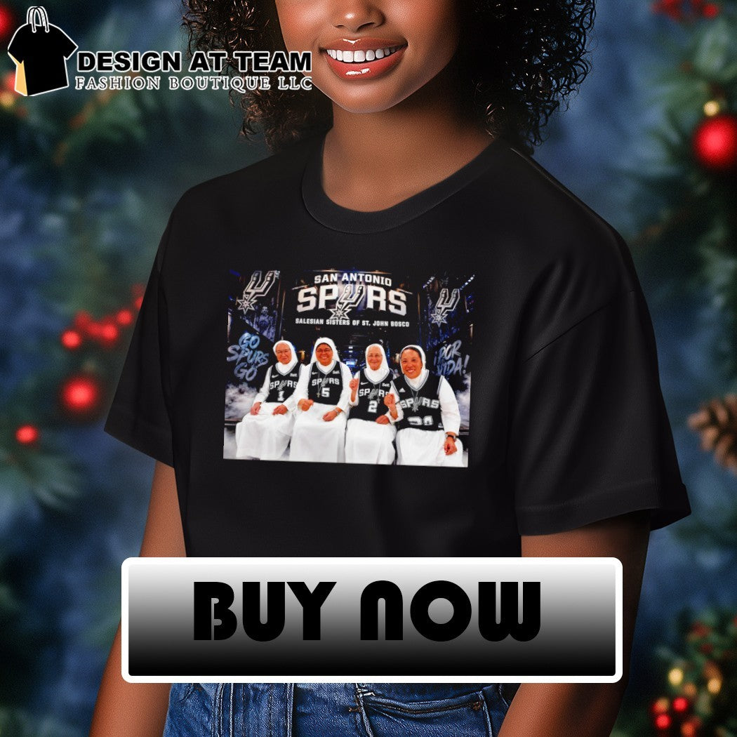 San Antonio Spurs Nuns Salesian sisters of St John Bosco shirt