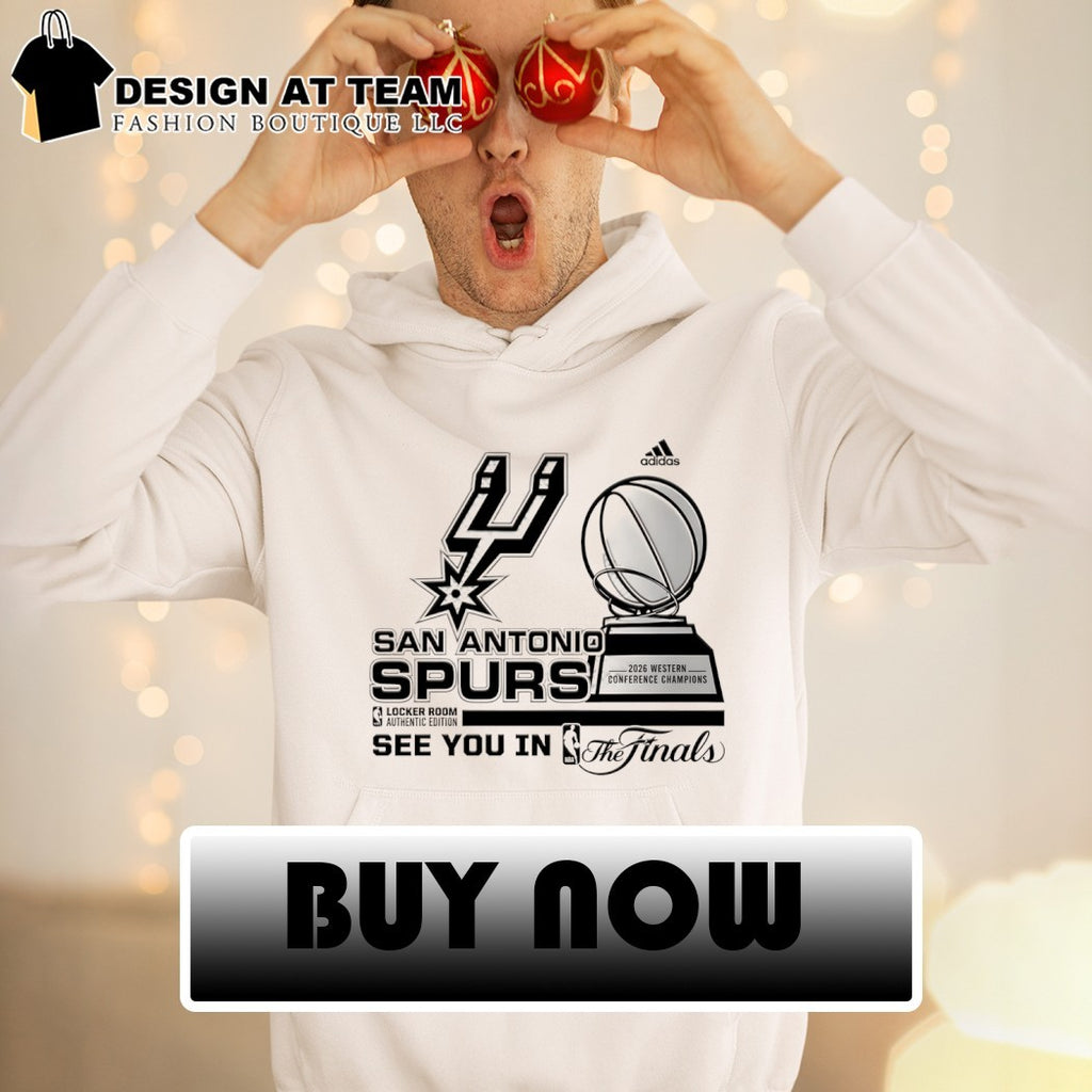 San Antonio Spurs See You In The Finals 2026 Western Conference Champions shirt