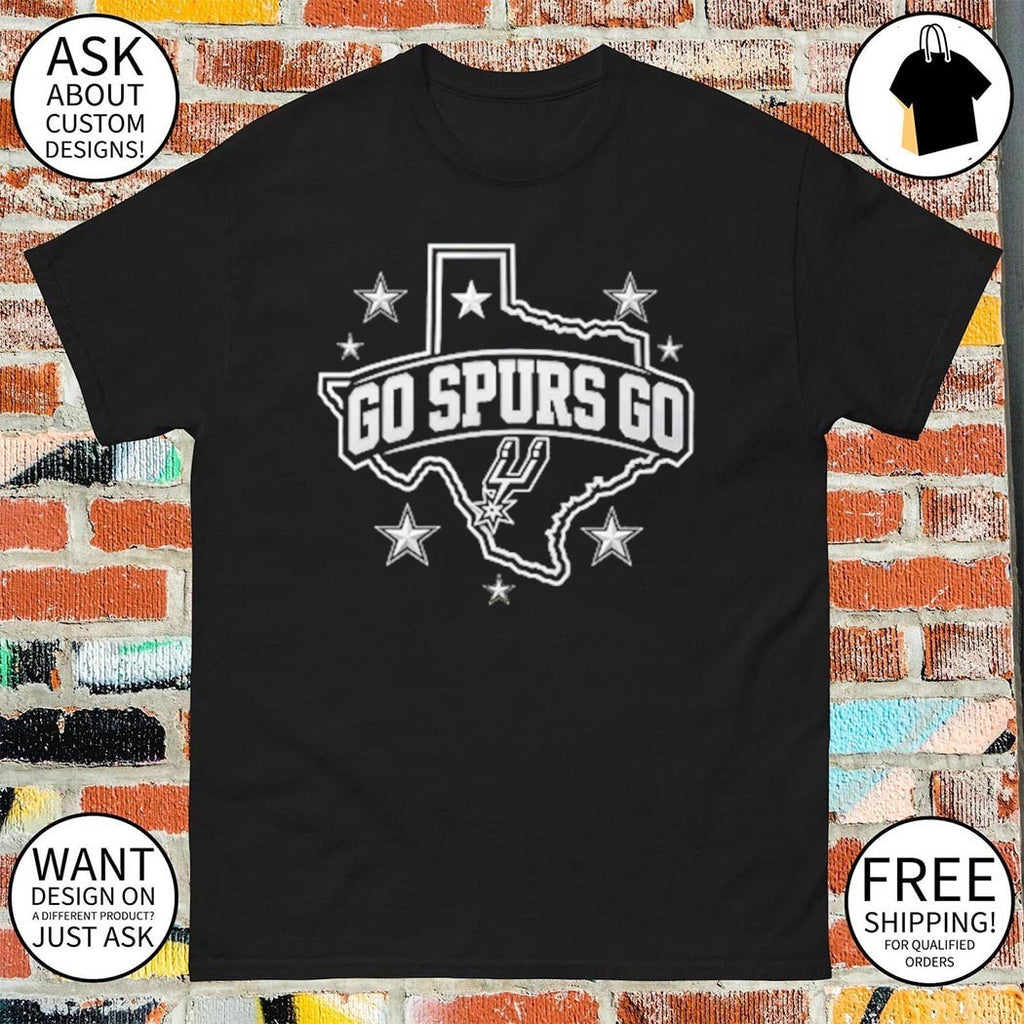 San Antonio Spurs Texas basketball team go spurs go shirt