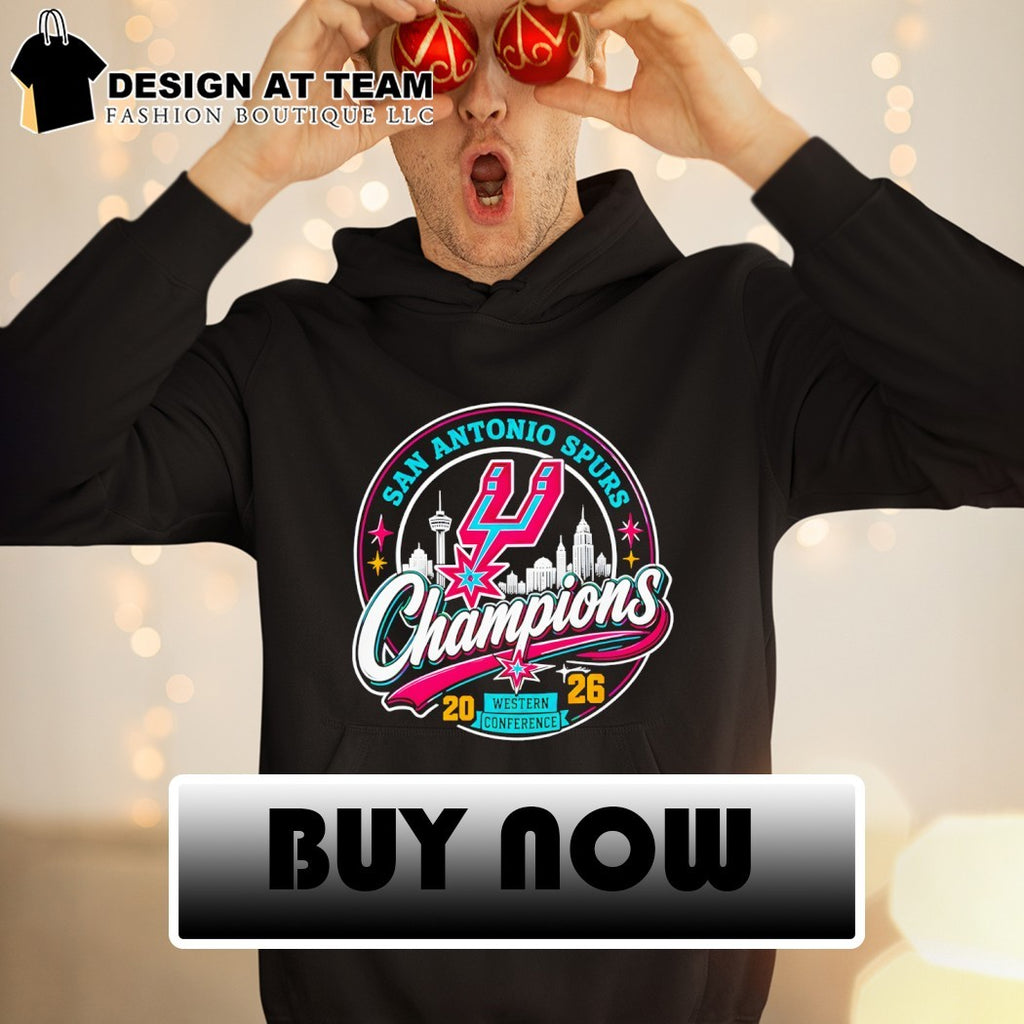 San Antonio Spurs Western Conference Champions 2026 90s style shirt