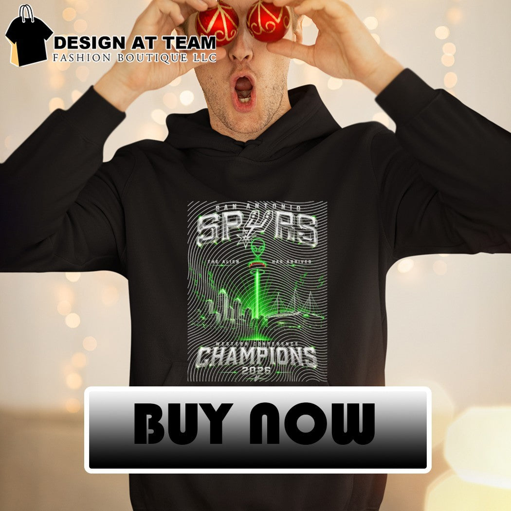 San Antonio Spurs Western Conference Champions 2026 the Alien Has Arrived shirt
