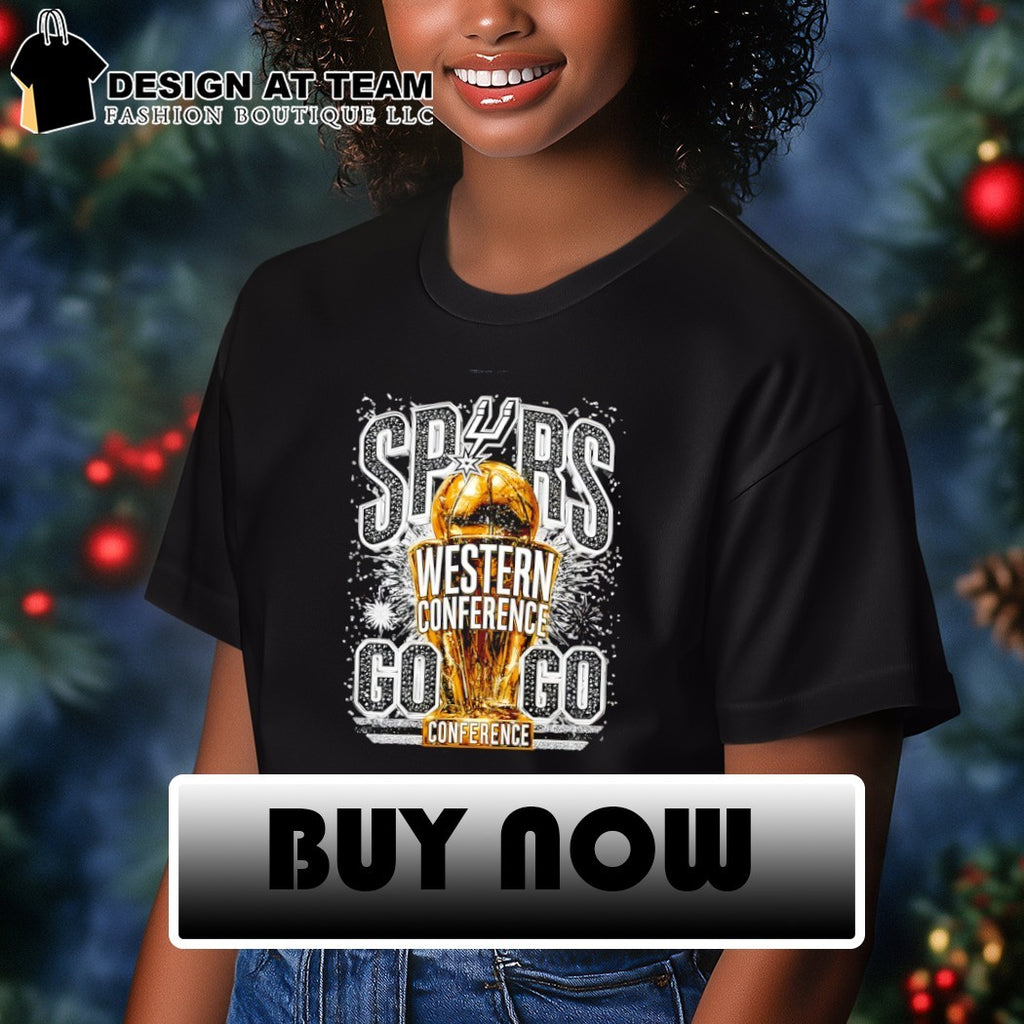 San Antonio Spurs Western Conference go Spurs go Championship trophy shirt
