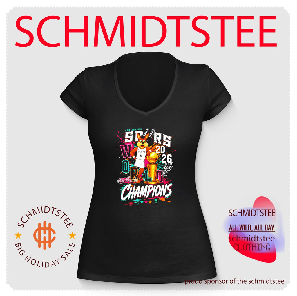 San Antonio Spurs World Champions the Finals 2026 mascot shirt