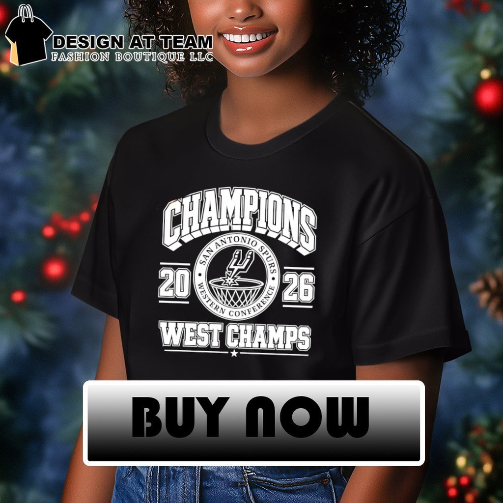 San Antonio Spurs basketball 2026 Western Conference Champions West Champs shirt