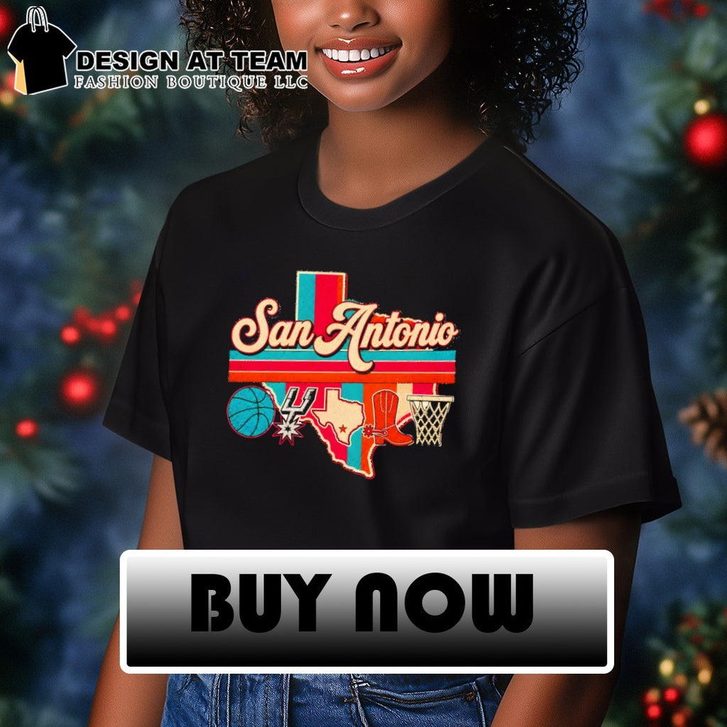 San Antonio Spurs basketball 5 Icons Vintage Spurs Inspired NBA 2026 shirt