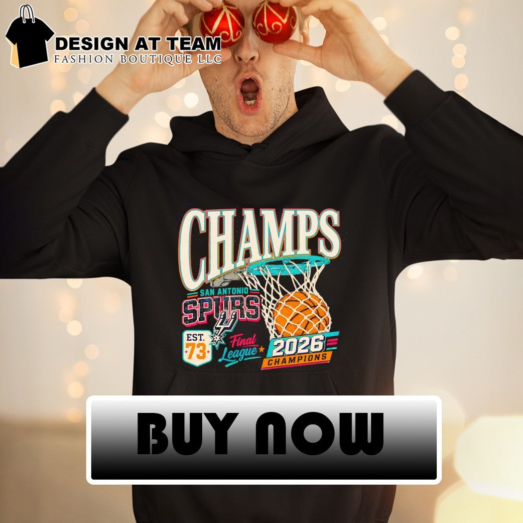 San Antonio Spurs basketball final league retro sports champions NBA 2026 shirt