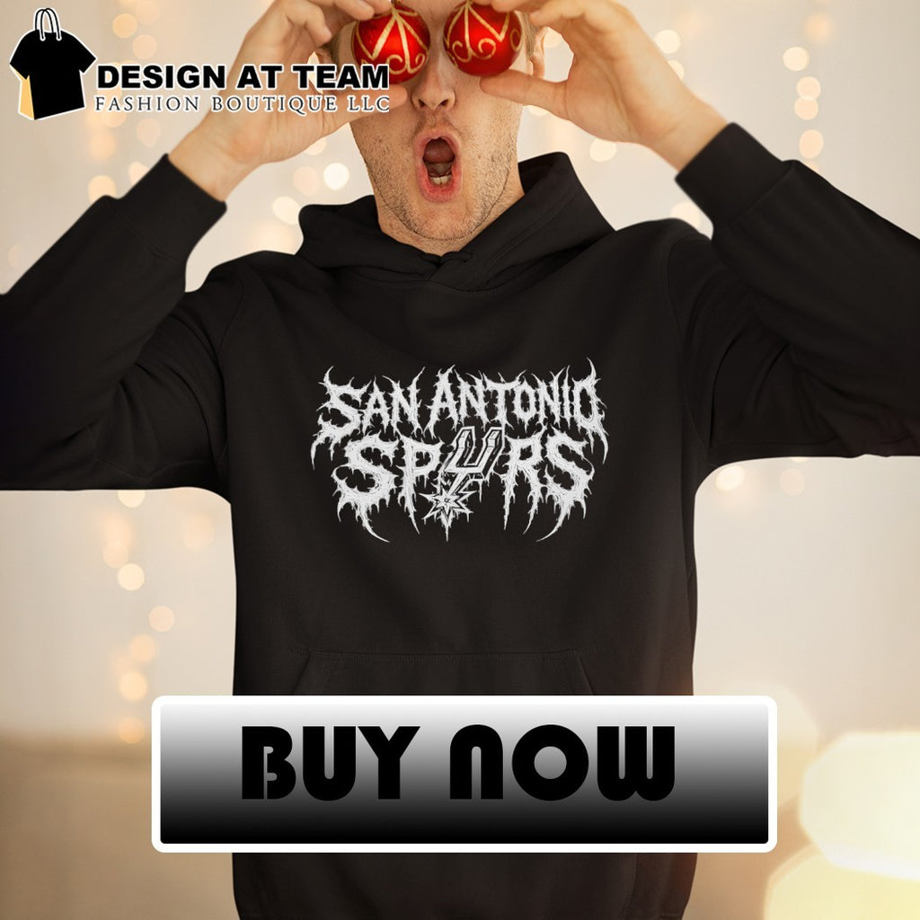 San Antonio Spurs heavy metal Basketball parody shirt