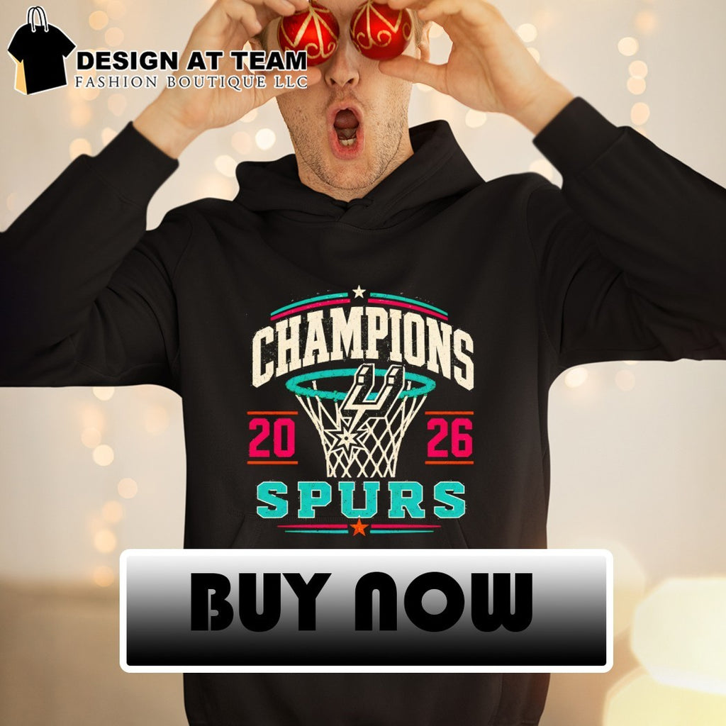 San Antonio Spurs retro sports champions NBA 2026 shirt