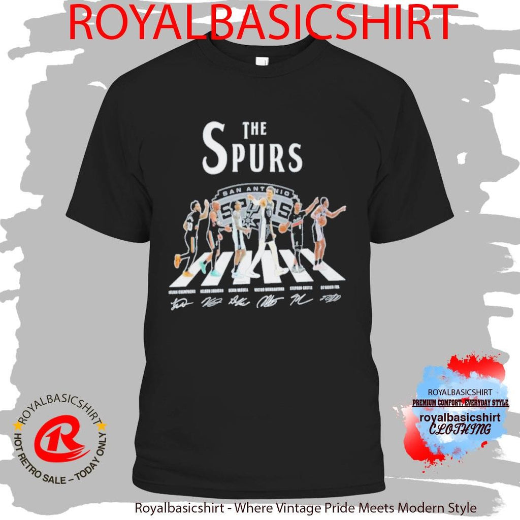 San Antonio The Spurs Abbey Road Shirt