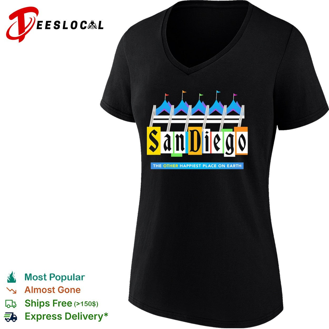 San Diego the other happiest place on earth festival shirt