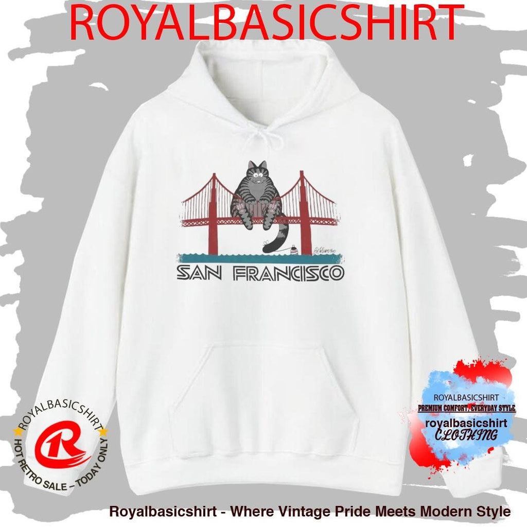 San Francisco Bridge Cat Shirt