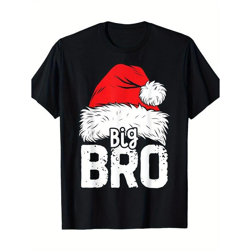 Santa Claus Christmas Family With Pajamas Christmas Brothers T-Shirt-100% Cotton-220ghirt made in usa Hoodie Sweatshirt