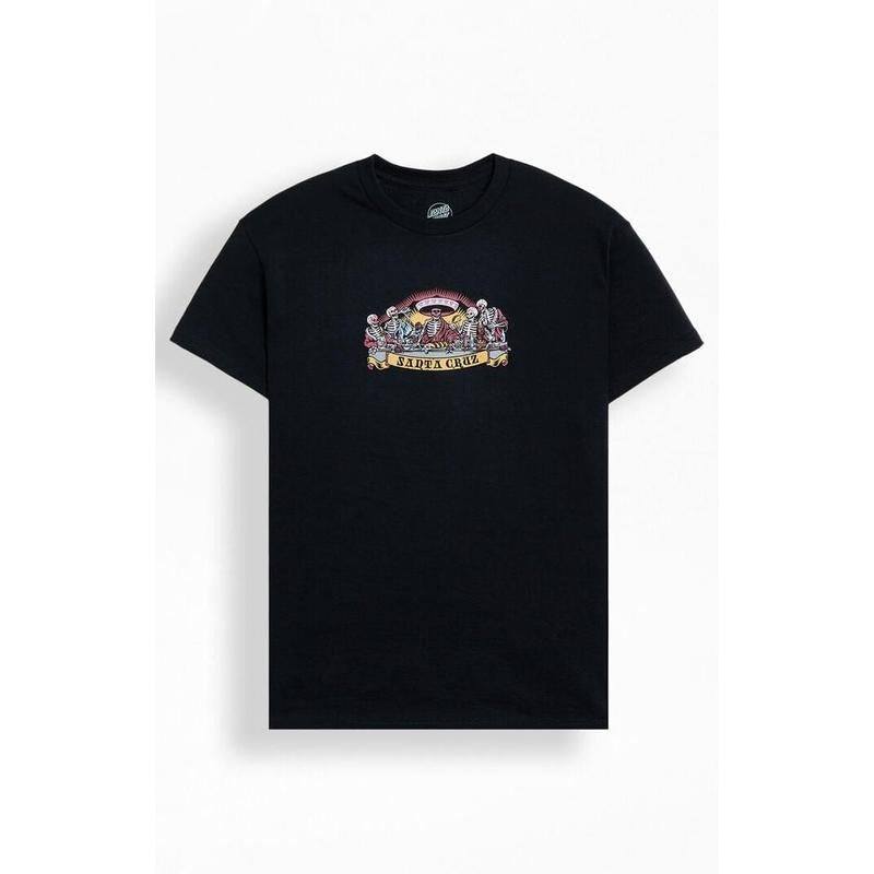 Santa Cruz Men's Guzman Dead Diners T-Shirt - Multicolor Hoodie, Sweatshirt | PrintMintTees.com