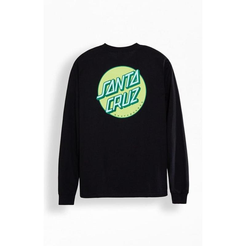 Santa Cruz Men's Other Dot Long Sleeve T-Shirt - Multicolor Hoodie Sweatshirt | PrintMintTees.com