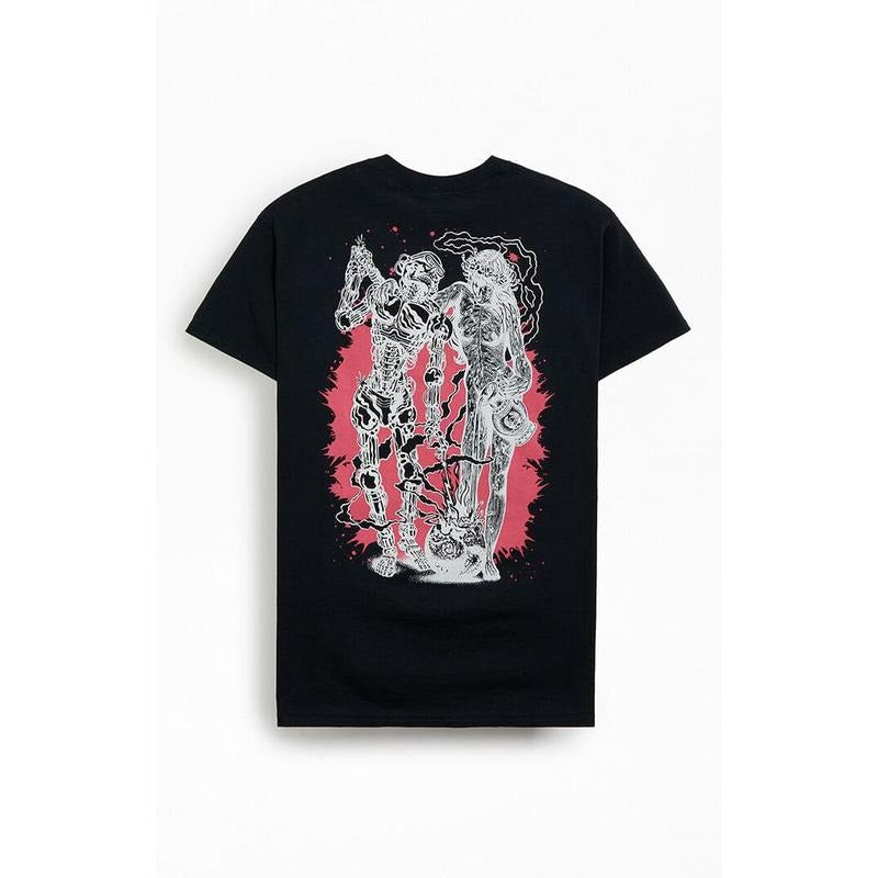 Santa Cruz Men's Wooten Duo Inverse T-Shirt - Multicolor Hoodie Sweatshirt | PrintMintTees.com