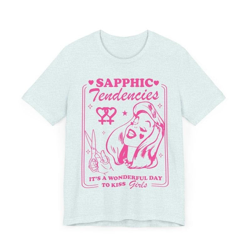 Sapphic tendencies | sapphic shirt | retro lesbian shirt | lesbian clothes | funny lesbian gifts | funny lesbian shirt |...