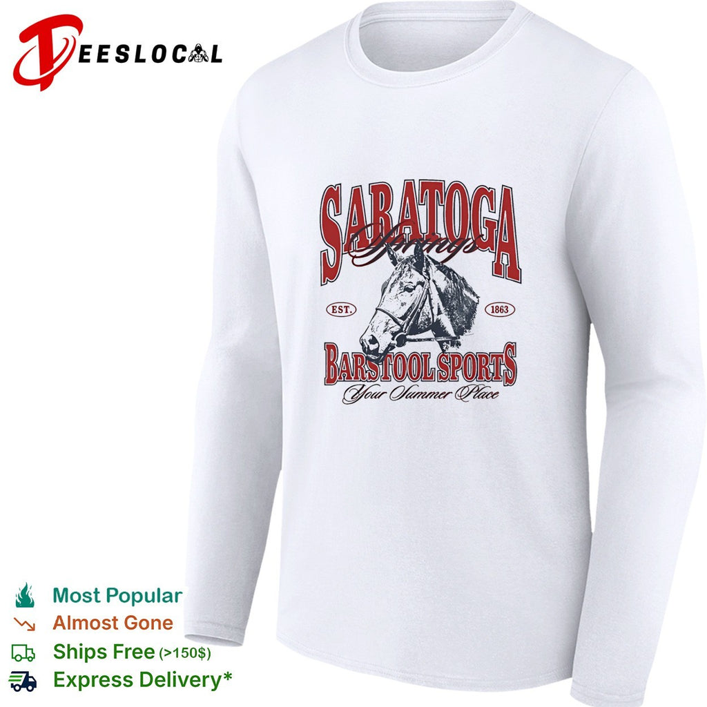Saratoga X Barstool Sports Horse 2026 vintage shirt