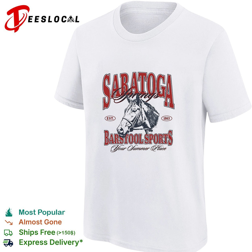 Saratoga X Barstool Sports Horse 2026 vintage shirt