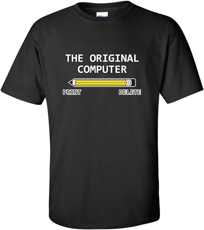Sarcastic Work Shirts, The Original Computer Adult Humor Graphic Novelty Sarcastic Funny T Shirt Menswear Top Hoodie...