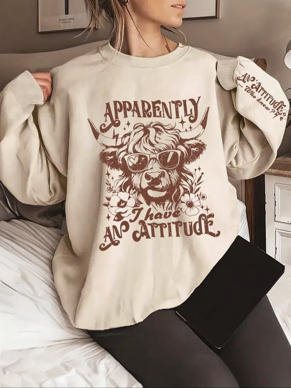 Sassy Casual Oversized Sweatshirt