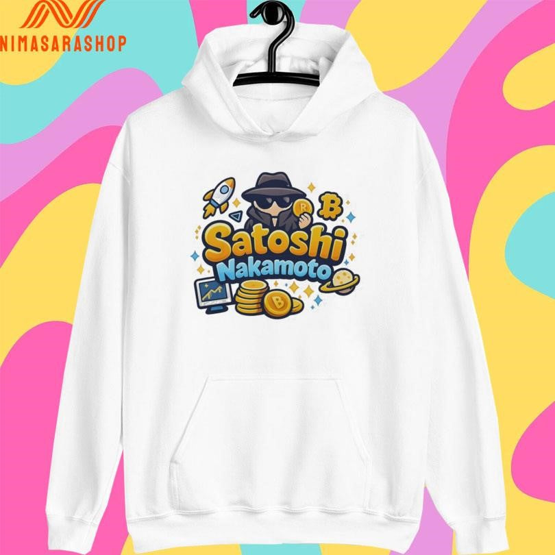 Satoshi Nakamoto Bitcoin And Rocket Shirts