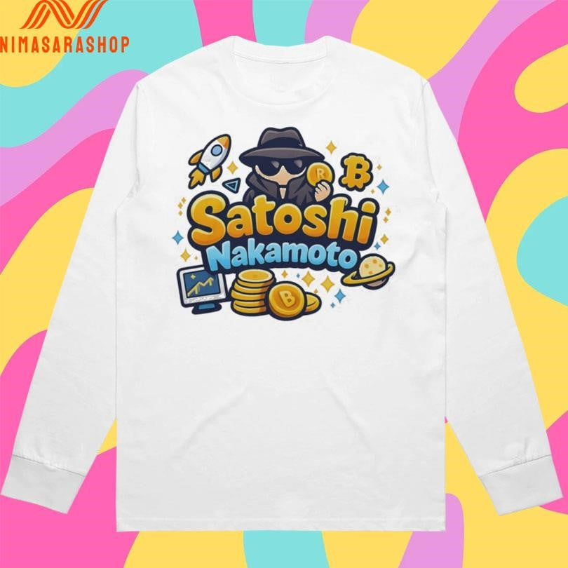 Satoshi Nakamoto Bitcoin And Rocket Shirts