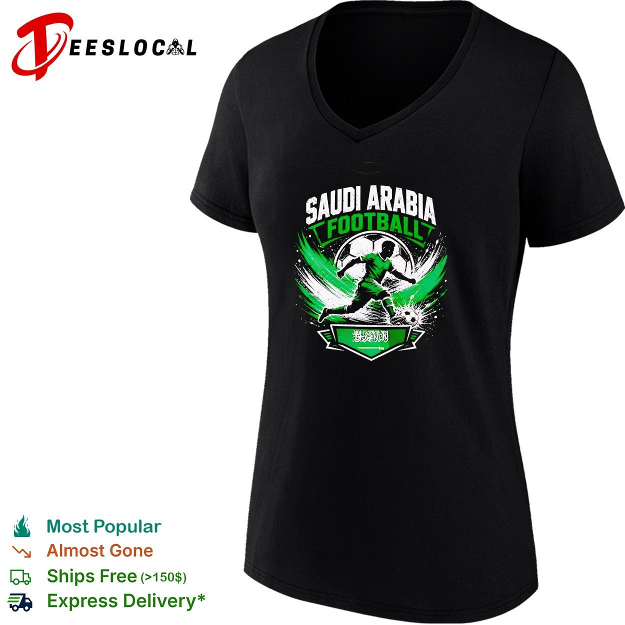 Saudi Arabia football soccer team shirt