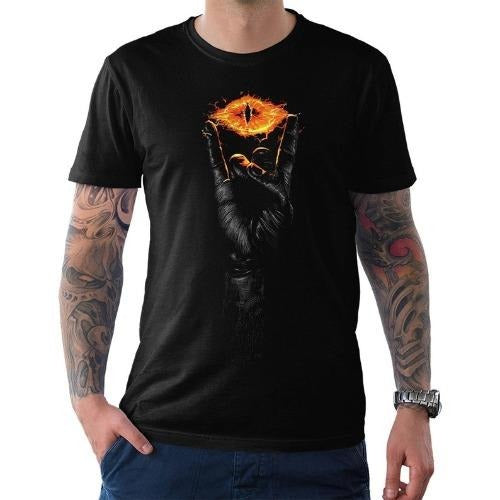 Sauron Rock N Roll T-Shirt, Men's Women's made in usa Hoodie Sweatshirt | PrintMintTees.com