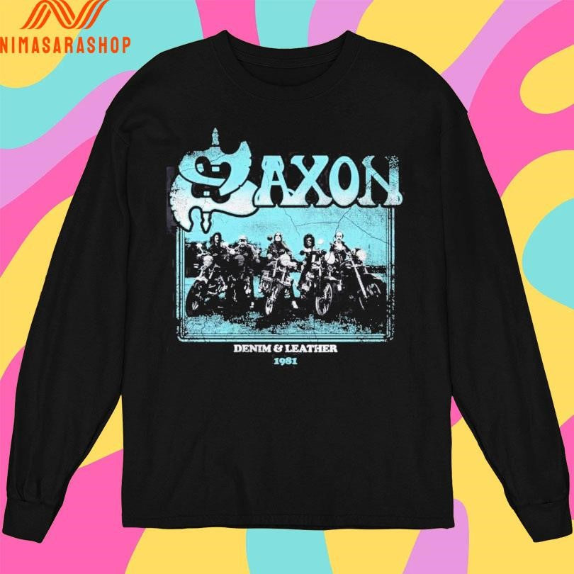 Saxon Denim And Leather 1981 Shirts