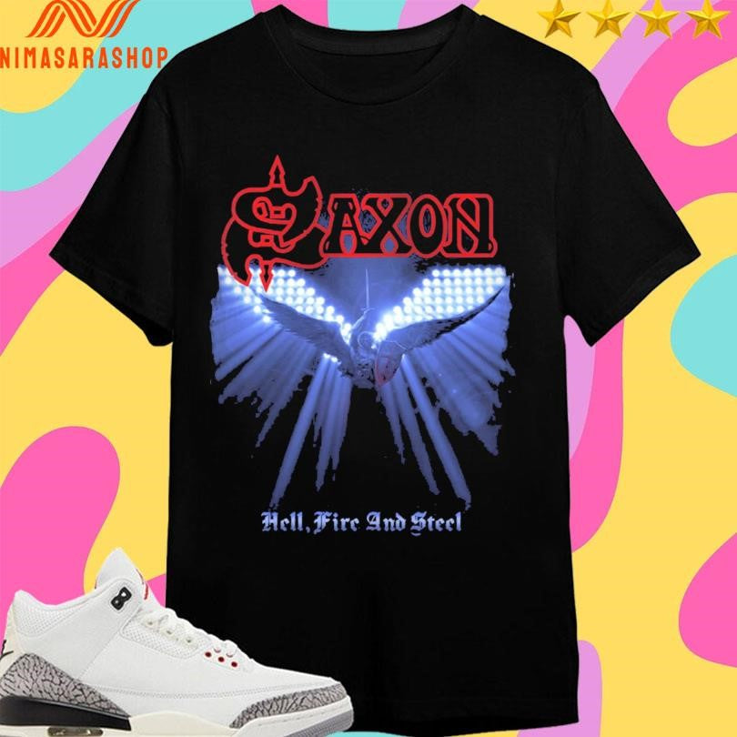 Saxon Hell Fire And Steel 2025 Shirts