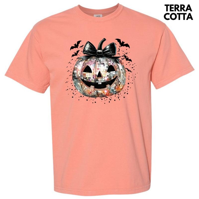Scary Disco Jack O Lantern Comfort Colors 'NLB' Shirt Hoodie Sweatshirt