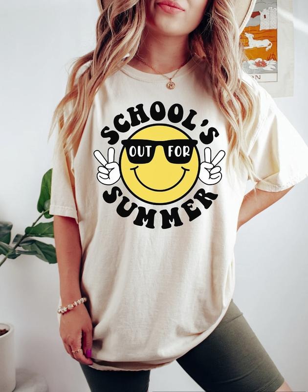 Schools Out For Summer Shirt, Last Day Of School, Teacher Summer Holiday Shirt, Happy Last Day Of School Shirt, End Of...