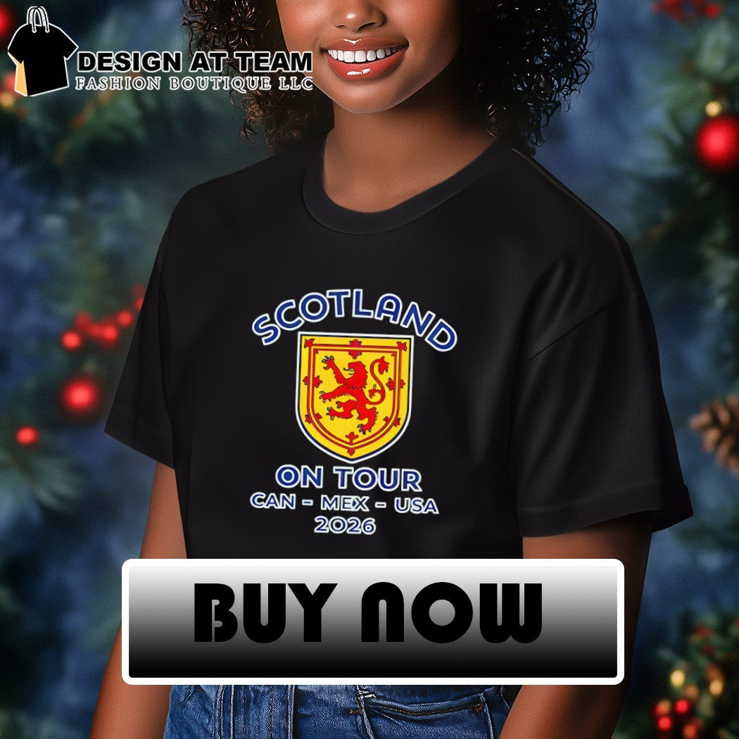 Scotland World Cup Football on Tour Can Mex USA 2026 shirt