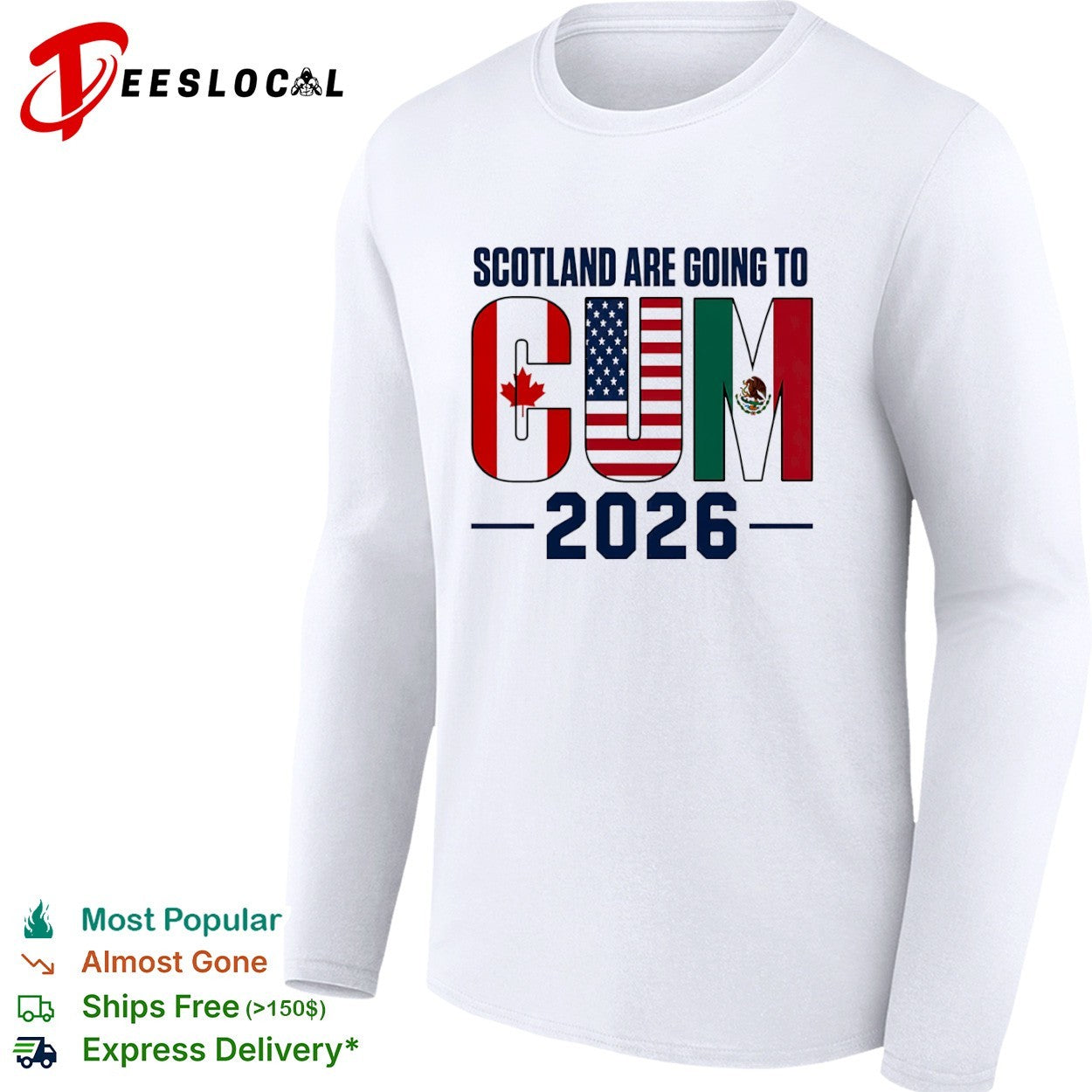 Scotland are going to CUM 2026 world cup soccer shirt