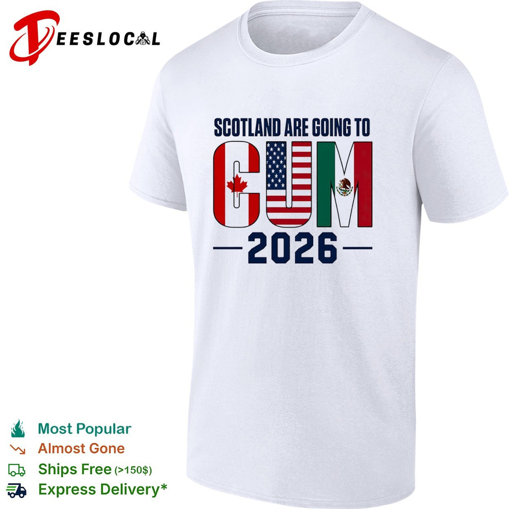 Scotland are going to CUM 2026 world cup soccer shirt